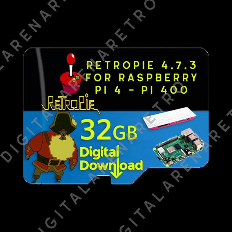 256GB Digital Download Guide Plug And Play RetroPie Pi 3B  3B+