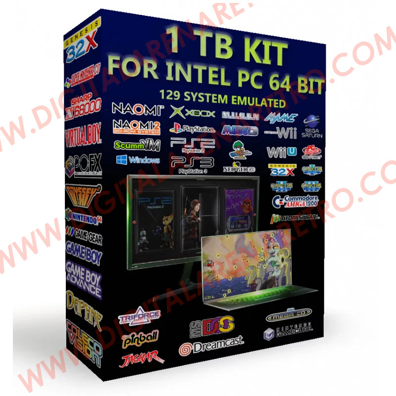 Batocera 35 1 terabyte kit for pc 64 bit