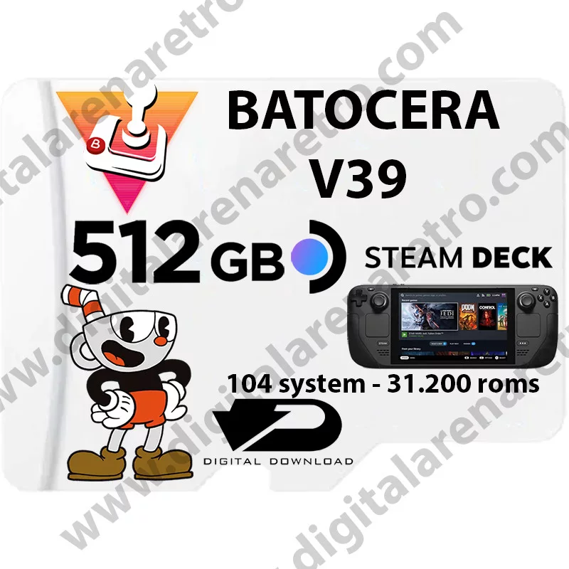 BATOCERA 39 512GB KIT FOR...