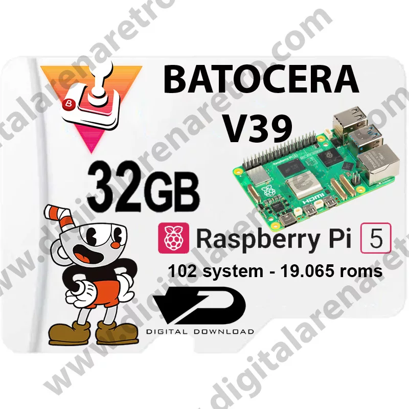 BATOCERA 39 32GB FOR...