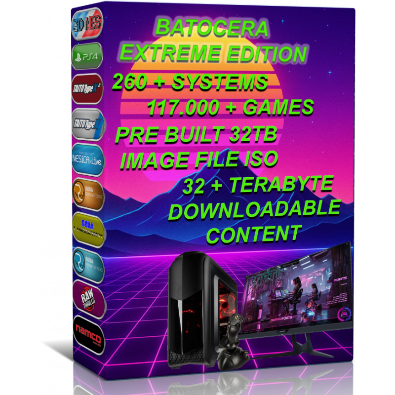 BATOCERA eXtreme edition for pc and steamdeck