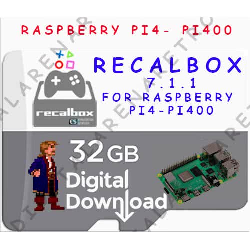 raspberry pi 4 recalbox image